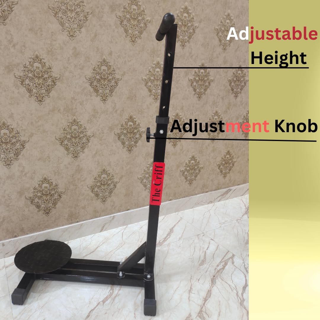 standing tummy twister exercise machine for home double support heavy duty adjustable height feature twister for exercise at home suitable